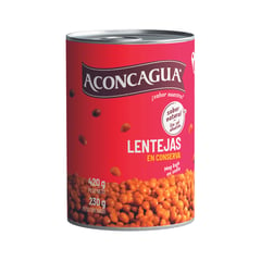 ACONCAGUA - Conserva Lentejas Sin Sal 420 g