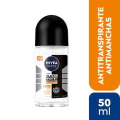 NIVEA - Desodorante Roll-On Men Black & White 50 ml