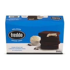 FREDDO - TABLETAS CREMA AMERICANA 300 GR