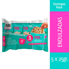 PURIPOP - Pack Cabritas Endulzadas 5 x 25 g