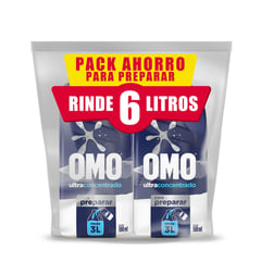 OMO - Pack Detergente Líquido para Diluir Matic 2 x 500 ml