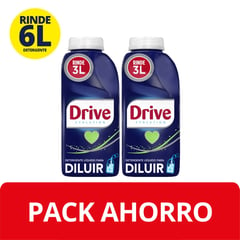 DRIVE - Pack Detergente Líquido para Diluir 2 x 500 ml