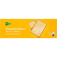 EL CORTE INGLES - Galleta + Chocolate Blanco El Corte Inglés 150 g