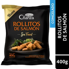 LA CRIANZA - Rollitos de Salmón Empanizados Congelados 400 g