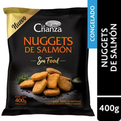 LA CRIANZA - Nuggets de Salmón Empanizados Congelados 400 g