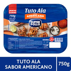 SUPER POLLO - Trutros Ala de Pollo Sabor Americano 750 g