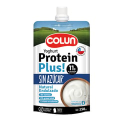 TECH DECK - Yoghurt Protein Plus Sabor Natural Sin Azúcar Colun 150 g