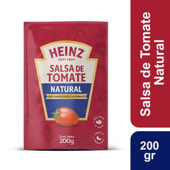 HEINZ - Salsa de Tomate Natural 200 g