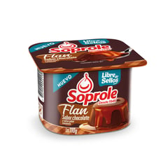 SOPROLE - Postre Flan Sabor Chocolate 110 g