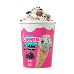 KREEMS - HELADO DE LECHE COOKIES AND CREAM 1 L