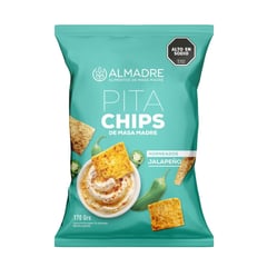 ALMADRE - Snack Pita Chips Sabor Jalapeño 170 g