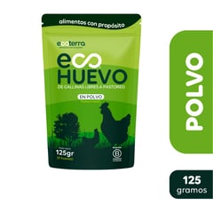 ECOTERRA - Huevo en Polvo Ecohuevo de Gallina Libre 125 g