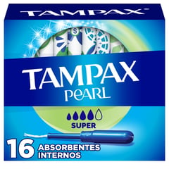 TAMPAX - Tampones Pearl Super 16 un