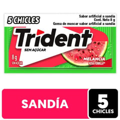 TRIDENT - Chicle Sabor Sandía 8 g