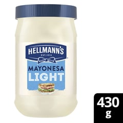 HELLMANN'S - Mayonesa Light Pote 430 g