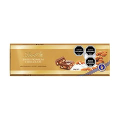 LINDT - CHOCOLATE ALMENDRAS TABLETA GOLD 300 GR