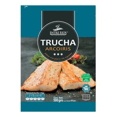 ENTRE RIOS - Filetes de Trucha Arcoiris con Piel Congelados 500 g