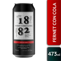 1882 - Fernet con Cola Lata 7° 473 ml