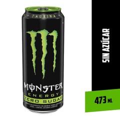 MONSTER - Bebida Energética Energy Zero 473 ml