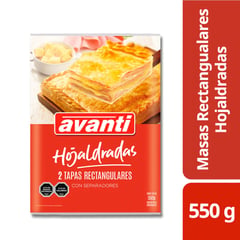 AVANTI - Masa de Hojaldre 2 Un 550 g