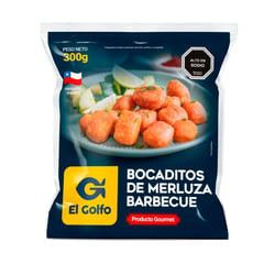 EL GOLFO - Bocaditos de Merluza BBQ Apanados Congelados 300 g