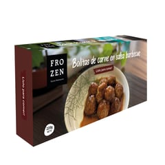 FRO ZEN - Bolitas de Carne en Sala BBQ Congeladas 220 g