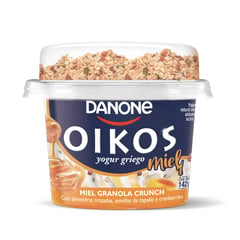 OIKOS - Yoghurt Griego con Miel Granola Crunch 142 g