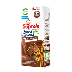 SOPROLE - Leche Semidescremada con Avena y Chocolate 200 ml