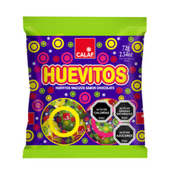 CALAF - Huevitos de Chocolate con Leche Macizos Bolsa 72 g