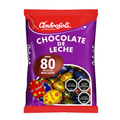 AMBROSOLI - Huevitos de Chocolate Macizos Bolsa 672 g